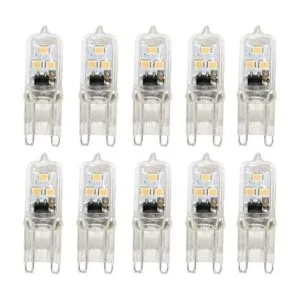 LXcom Bombilla LED G9 de 1 W regulable 10 W bombilla_1