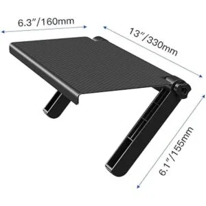 Estante superior de TV ajustable con plataforma de 13_2