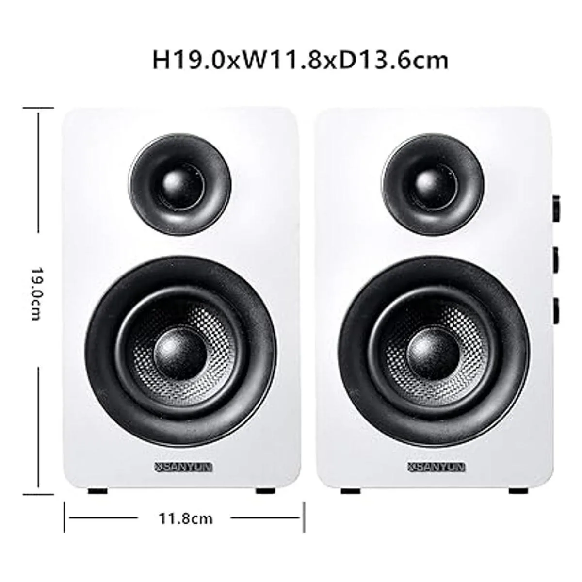 Sanyun SW208 Altavoces activos Bluetooth 5.0 de 3_2