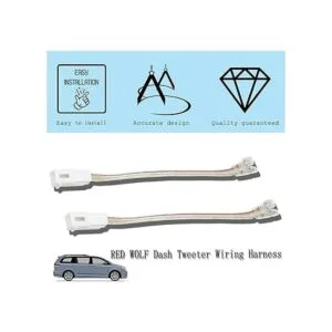 RED WOLF Adaptador de arnés de cableado de altavoz_5