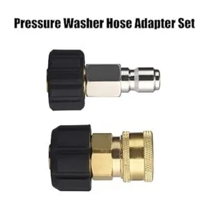 M MINGLE Juego de adaptador de manguera de lavado a_4
