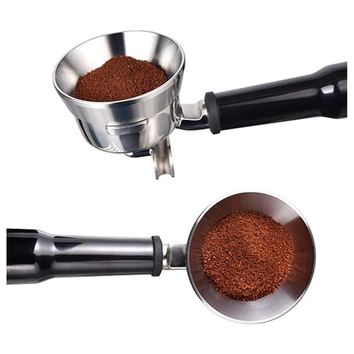 Embudo de dosificación de café de 2.283 in anillo