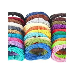 Hilo encerado de 30 colores 0.039 in 328 yardas cuerda
