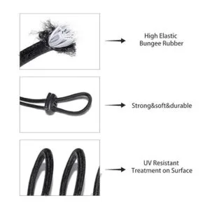 42 piezas de cierres de cordón con extremo de resorte