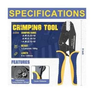 Haisstronica Herramienta de crimpado para conectores_2