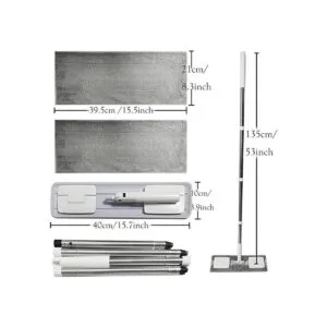 EZ SPARES Fregona de suelo de madera dura de microfibra_2
