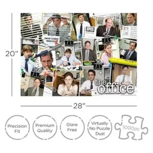 AQUARIUS The Office Cast Collage Puzzle rompecabezas de_2