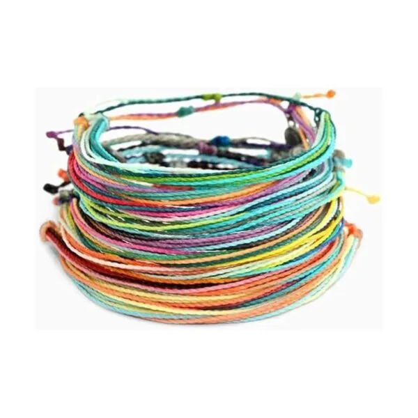 Hilo encerado de 30 colores 0.039 in 328 yardas cuerda