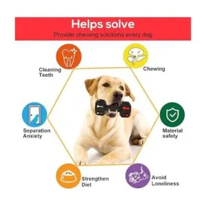Hswaye Juguetes masticables para perros para masticadores_3