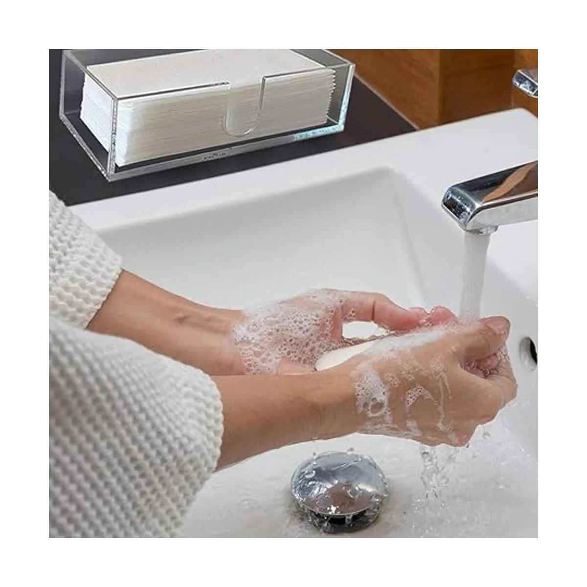 Sicily Servilletero de toalla de mano para invitados para