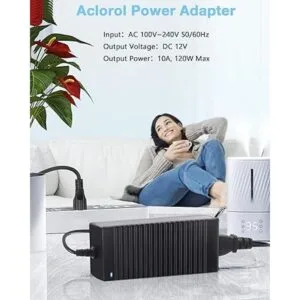 Aclorol 12 V 10 A 120 W adaptador de fuente de_2
