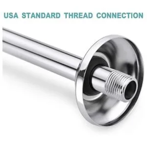 BESTILL Brazo de extensión de cabezal de ducha en forma de