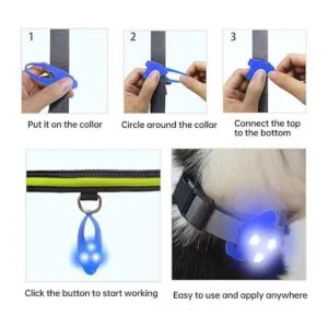 LaRoo Safety LEDFlashing Light for Dogs Cats LEDLight_3