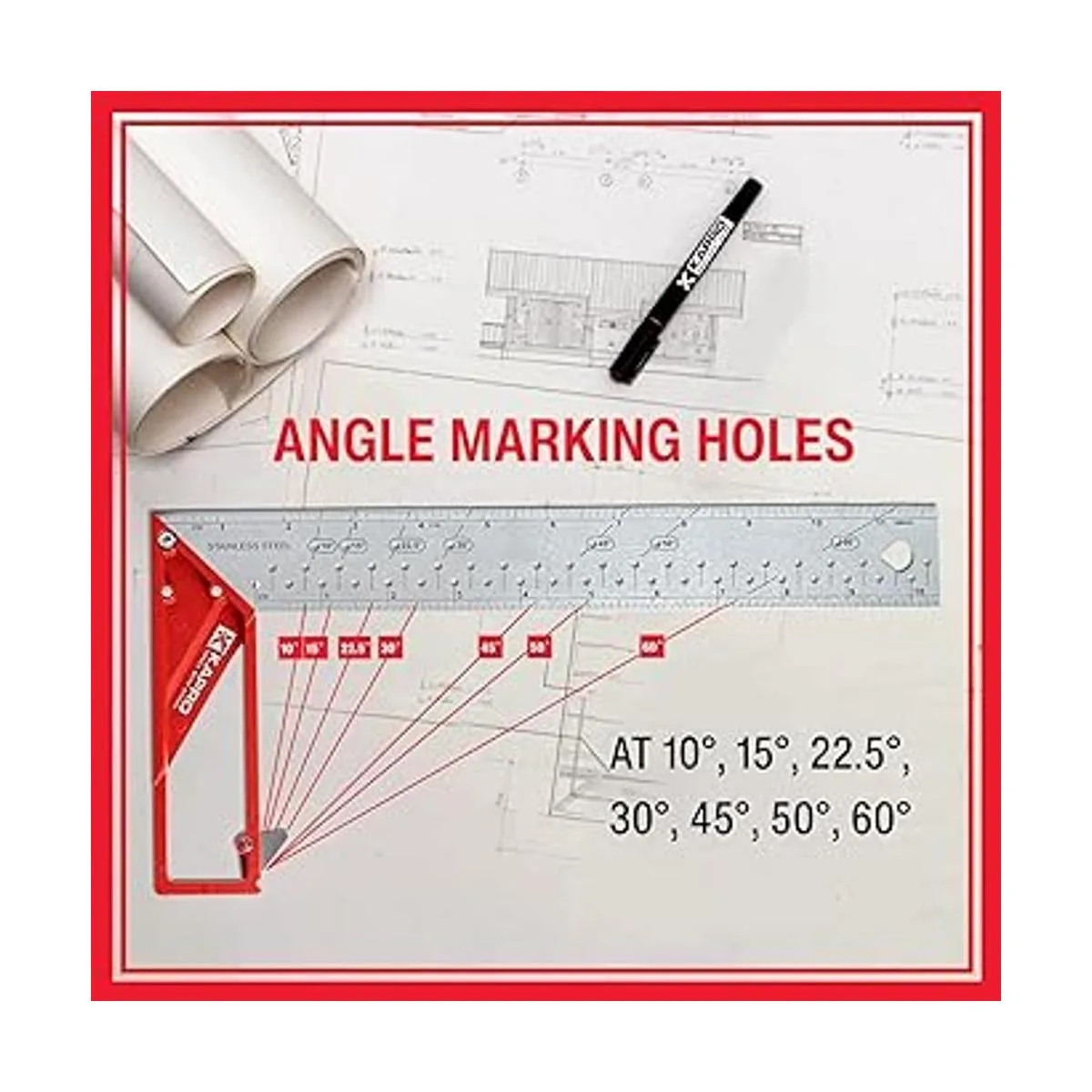 Kapro Cuadrado profesional 353 LedgeIt Try Mitre Para_3