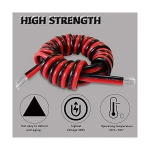 AOTOINK Cable de extensión de 65.6 pies 65.6 ft 22 AWG_3