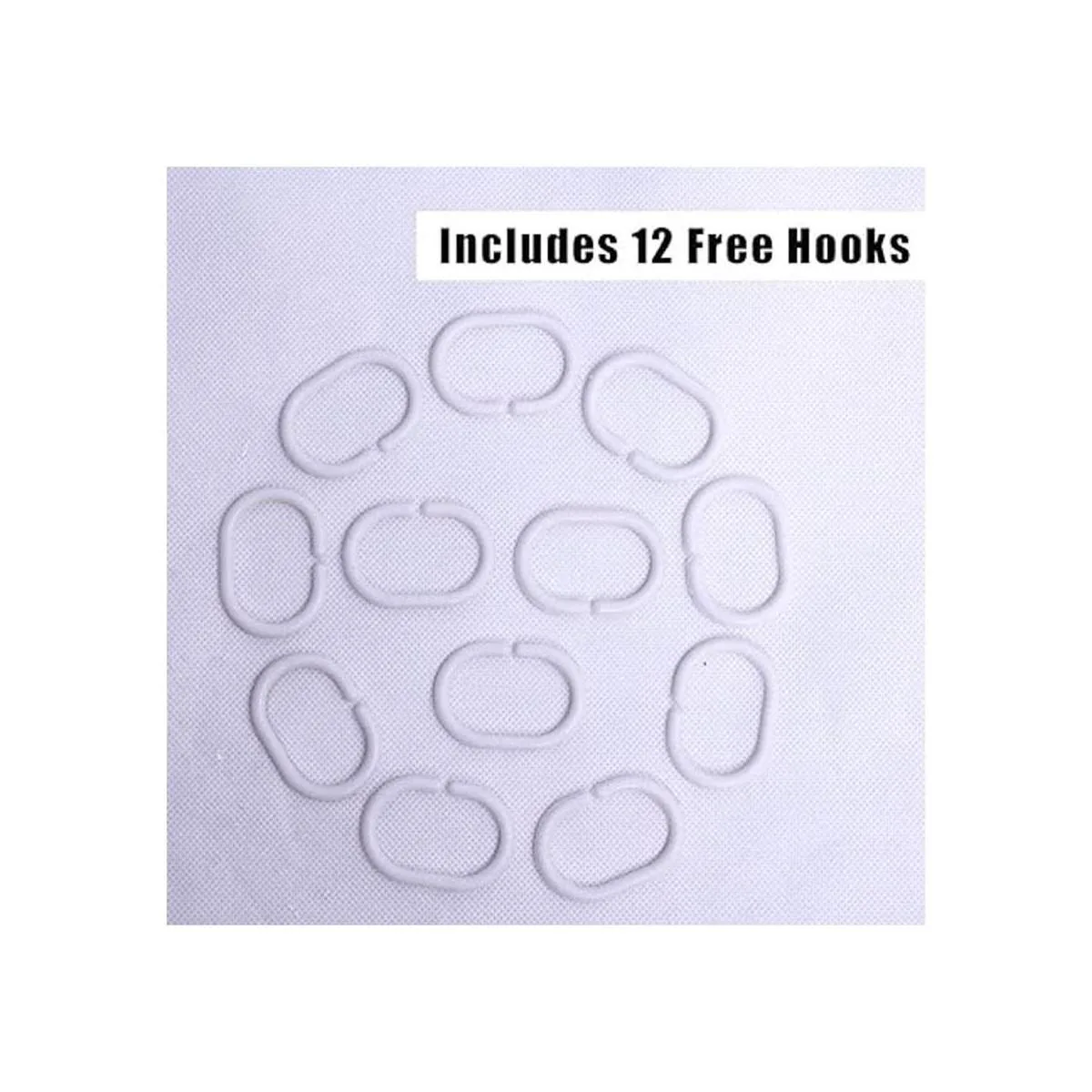 Juego de cortinas de ducha con diseño de leopardo de_4