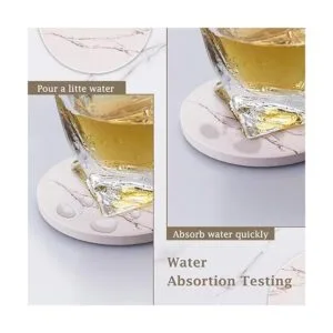 Posavasos para bebidas juego de 6 posavasos de piedra de_2