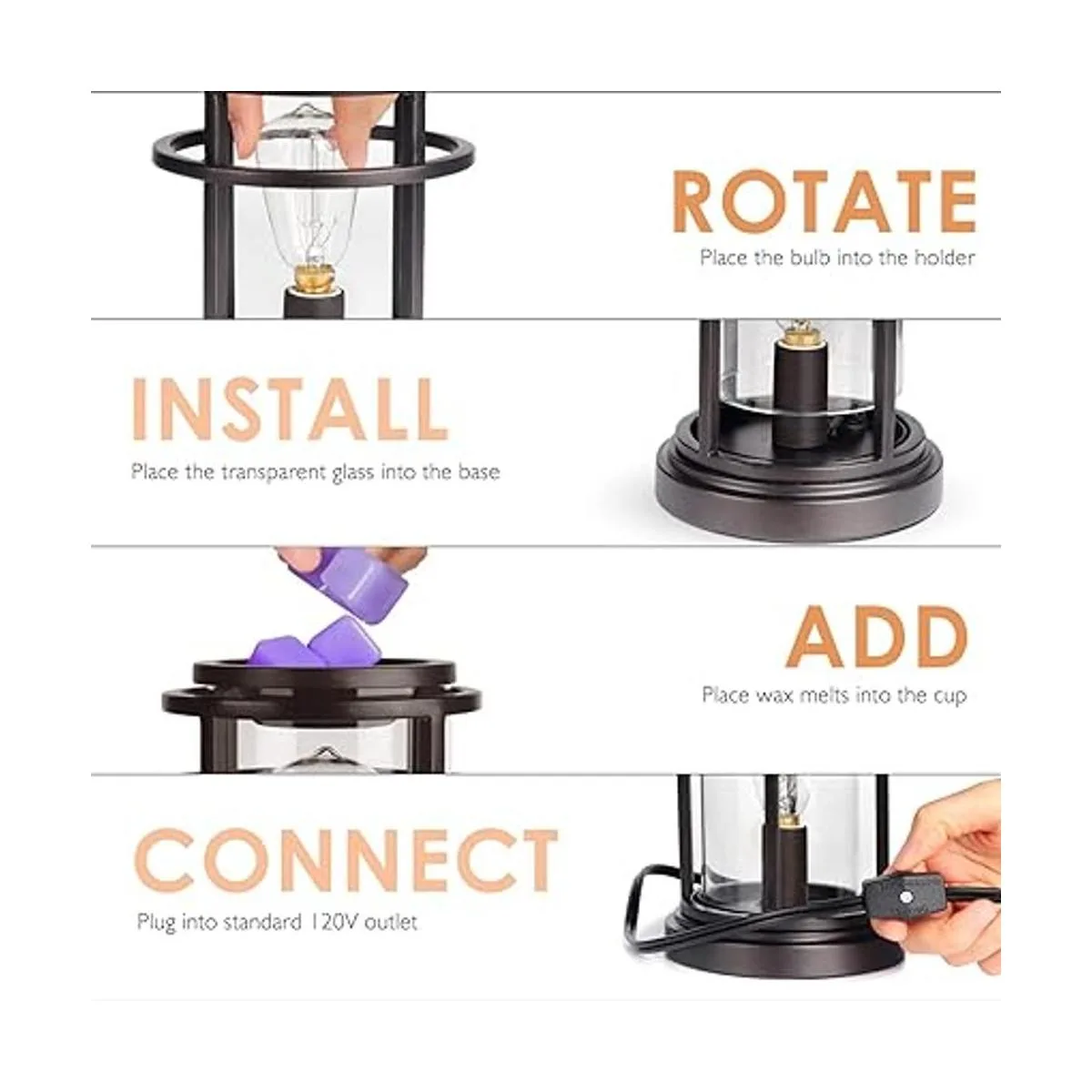 SALKING Calentador eléctrico de cera Calentador de cera_6