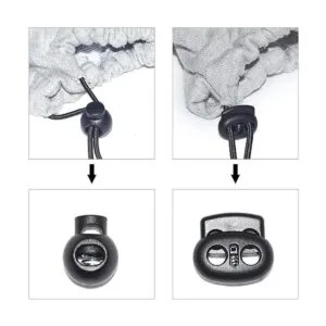 42 piezas de cierres de cordón con extremo de resorte