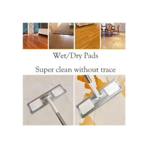 EZ SPARES Fregona de suelo de madera dura de microfibra_4