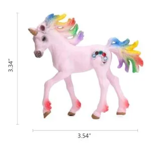 Juego de 8 figuras de unicornio con diseño de unicornio