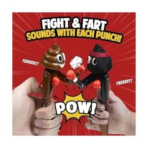 FARTING Bolígrafo de emoji NINJA para caca PUNCHING_4