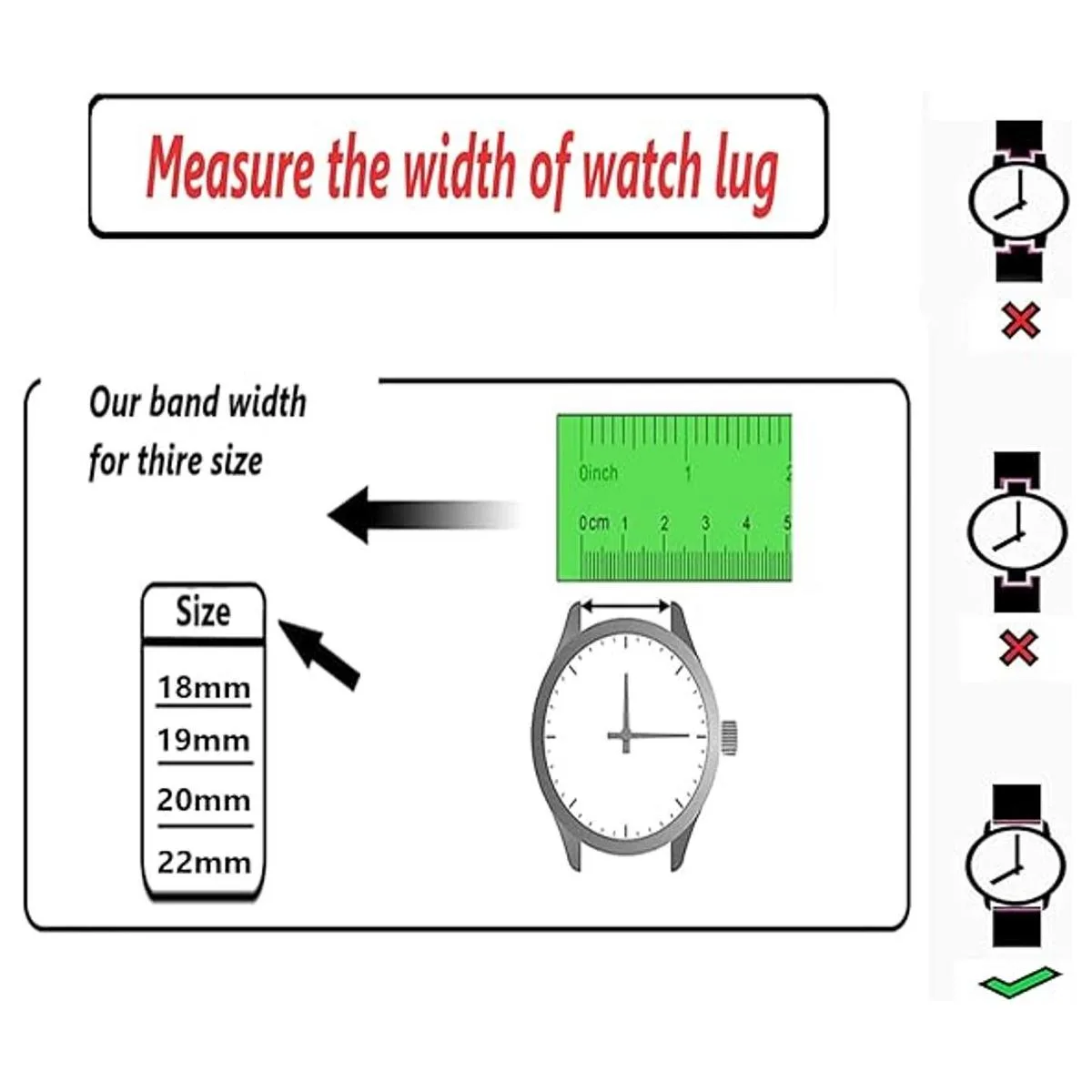 Moran Correa de reloj de malla de acero inoxidable de_3