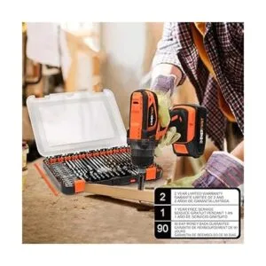 ENERTWIST Juego de brocas de 112 piezas de 14 pulgadas de_2