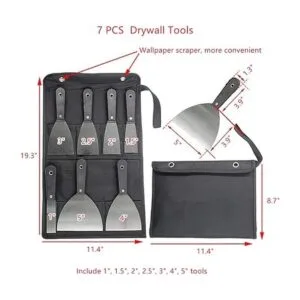 7 herramientas para paneles de yeso juego de cuchillos de_2