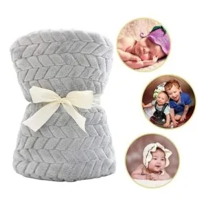 Manta de franela para bebé cobijas acogedoras para recién