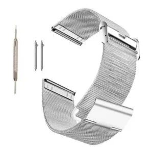 Moran Correa de reloj de malla de acero inoxidable de_1