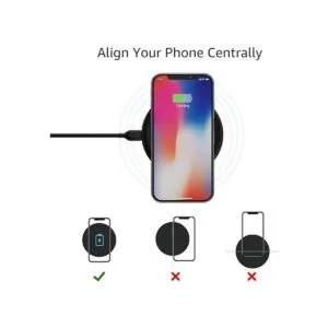 Almohadilla de carga inalámbrica con certificación Qi de_4