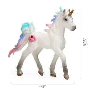 Juego de 8 figuras de unicornio con diseño de unicornio