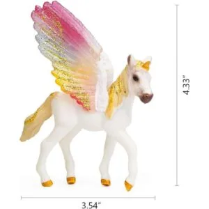 Juego de 8 figuras de unicornio con diseño de unicornio
