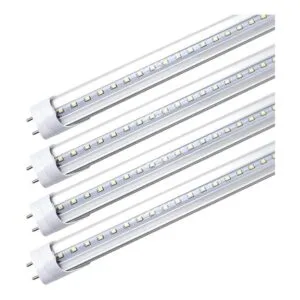 LightingWill Tubo de luz LED T8 de 2 pies luz blanca