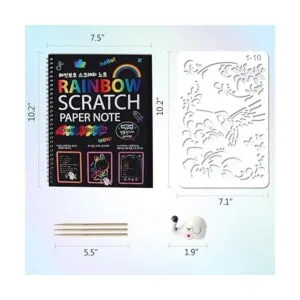 Mocoosy Paquete de 3 cuadernos de papel artístico para_2