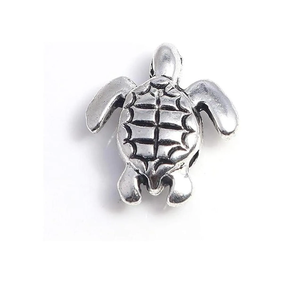 Cuentas espaciadoras de abalorios 3D de tortuga paquete_4