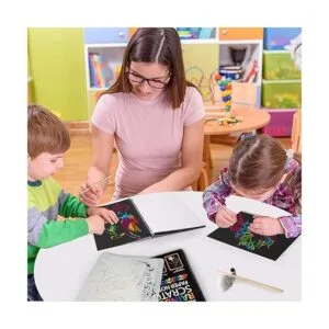 Mocoosy Paquete de 3 cuadernos de papel artístico para_6