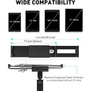 AboveTEK Soporte de pared para tableta se adapta a_2
