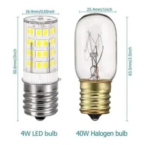 Bombilla LED E17 Kei 125 V 40 W equivalente a la luz del