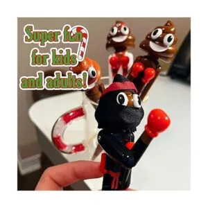 FARTING Bolígrafo de emoji NINJA para caca PUNCHING_2