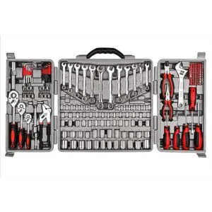 CARTMAN Juego de herramientas 205 piezas color rojo_1