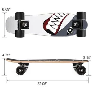 KOON Skateboard Complete Skateboards 22 Inch Mini Cruiser_2
