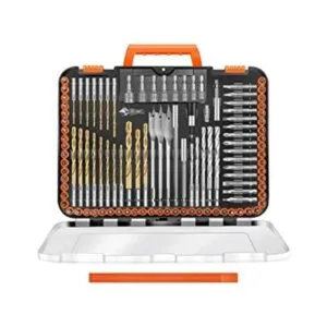 ENERTWIST Juego de brocas de 112 piezas de 14 pulgadas de_1
