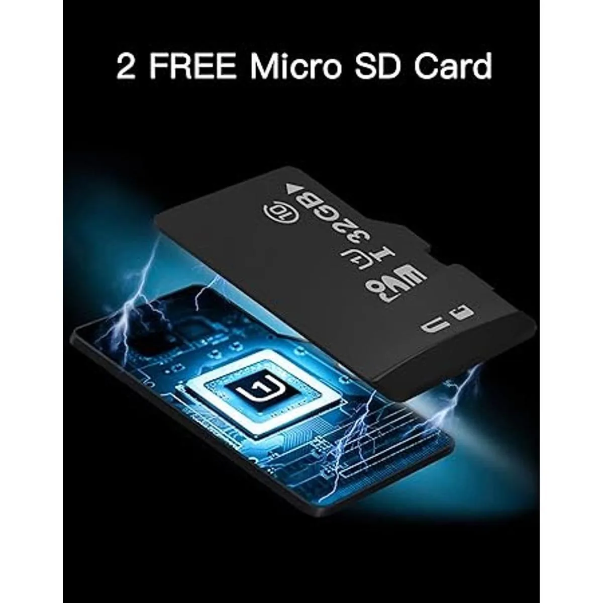 LaView Cámaras de seguridad para el hogar 2 tarjetas SD_2