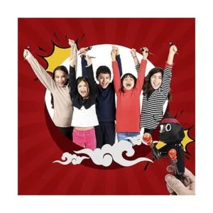 FARTING Bolígrafo de emoji NINJA para caca PUNCHING_5