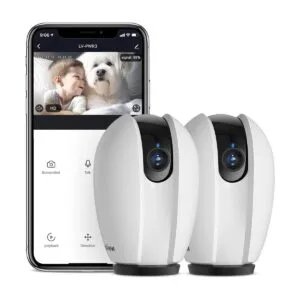 LaView Cámaras de seguridad para el hogar 2 tarjetas SD_1