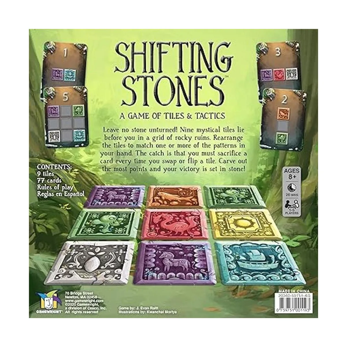 Gamewright Piedras cambiantes un juego visual de_3