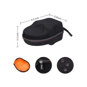 Mchoi Funda rígida portátil compatible con auriculares_6