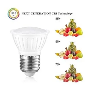 Bombilla LED PAR16 intensidad regulable 7 W 65 W base